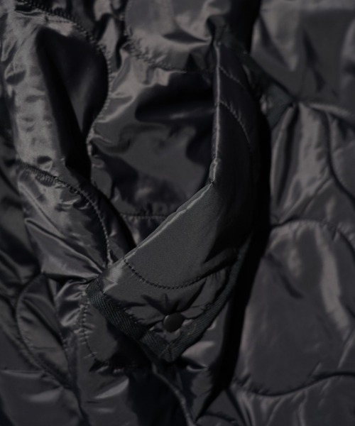 PHINGERIN（フィンガリン）の「PHINGERIN / フィンガリン FUTON QUILT COAT (PD-252-JK-071)（ダウンジャケット/コート・メンズ・ベージュ/ブラック・LARGE）」の13枚目の写真