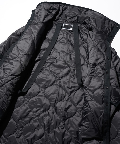 PHINGERIN（フィンガリン）の「PHINGERIN / フィンガリン FUTON QUILT COAT (PD-252-JK-071)（ダウンジャケット/コート・メンズ・ベージュ/ブラック・LARGE）」の16枚目の写真