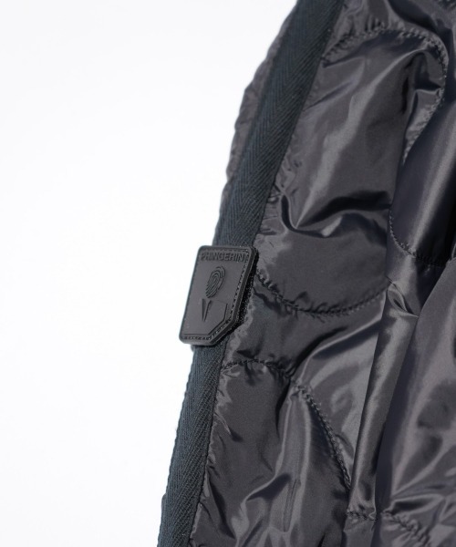 PHINGERIN（フィンガリン）の「PHINGERIN / フィンガリン FUTON QUILT COAT (PD-252-JK-071)（ダウンジャケット/コート・メンズ・ベージュ/ブラック・LARGE）」の17枚目の写真