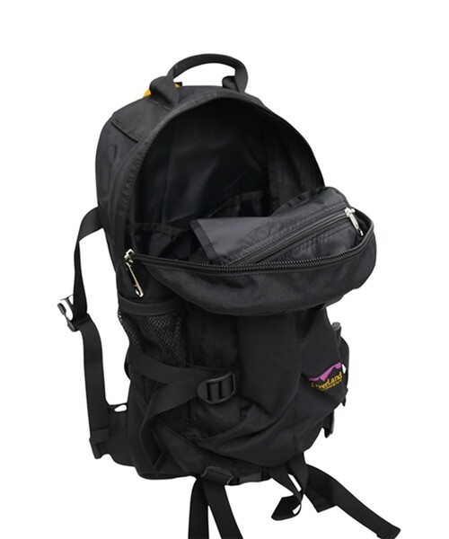 Overland(オーバーランド)の「【OverLand Equipment/オーバーランド・イクイップメント】OL-253002/18L配色バックパック/アウトドア/ユニセックス【WEB限定】(バックパック/リュック・メンズ・グレー/ブラック/パープル・フリー)」の4枚目の写真