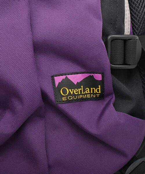 Overland(オーバーランド)の「【OverLand Equipment/オーバーランド・イクイップメント】OL-253002/18L配色バックパック/アウトドア/ユニセックス【WEB限定】(バックパック/リュック・メンズ・グレー/ブラック/パープル・フリー)」の12枚目の写真