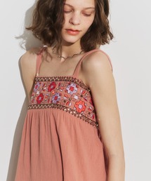 Unitage（ユニテージ）の「ティアード刺繍sun dress（ワンピース）」