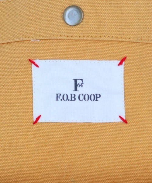 gowell(ゴーウェル)の「FOB COOP/フォブコープ/5ポケットキャンバストート(エコバッグ/サブバッグ・レディース・イエロー・FREE)」の8枚目の写真