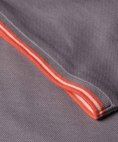PS Paul Smith(ピーエスポールスミス)の「ウィメンズ ゼブラ ティップライン ポロシャツ / 165407 224V(ポロシャツ・レディース・ネイビー/ラベンダー/オフホワイト・SMALL/MEDIUM/LARGE/2L)」の14枚目の写真