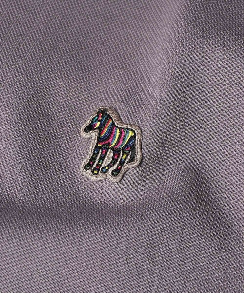 PS Paul Smith(ピーエスポールスミス)の「ウィメンズ ゼブラ ティップライン ポロシャツ / 165407 224V(ポロシャツ・レディース・ネイビー/ラベンダー/オフホワイト・SMALL/MEDIUM/LARGE/2L)」の15枚目の写真