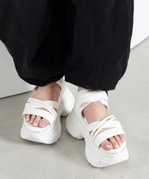 厚底マルチベルトサンダル