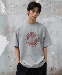 TDサークルロゴハーフTシャツ[グレー]