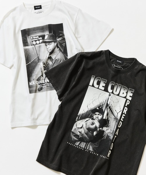 BEAMS T(ビームスティー)の「Kevin Cummins / ICE CUBE T-shirt①(Tシャツ/カットソー・メンズ・ホワイト・XX-LARGE/X-LARGE/LARGE/MEDIUM/SMALL)」の12枚目の写真