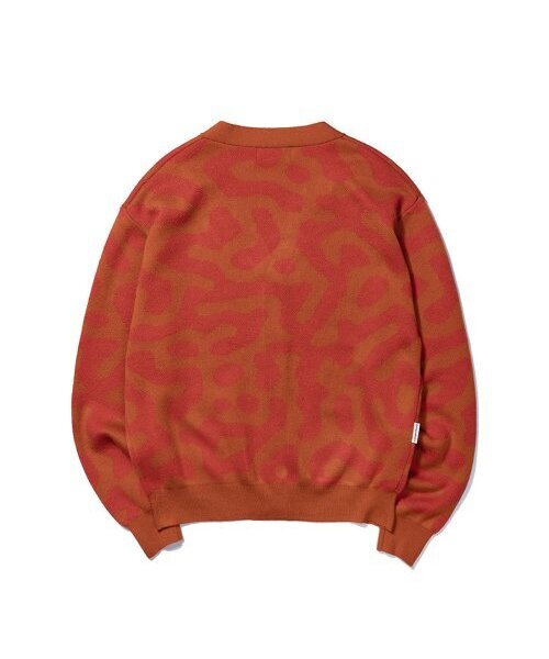 EXTRAORDINARY(エクストラオーディナリー)の「PATTERN CARDIGAN ORANGE(カーディガン/ボレロ・レディース・その他・LARGE/MEDIUM/X-LARGE)」の6枚目の写真