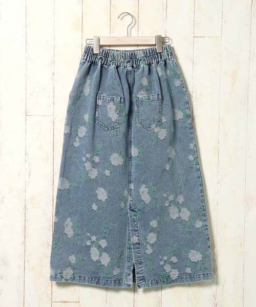 Bleu Bleuet(ブルーブルーエ)の「柄デニムスカート(デニムスカート・レディース・ブルー系その他/ブラック系その他・FREE)」の8枚目の写真