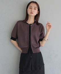 &g'aime（アンジェム）の「【&ｇ'aime 】レイヤードカーディガントップス　Layered Cardigan Top（カーディガン/ボレロ）」