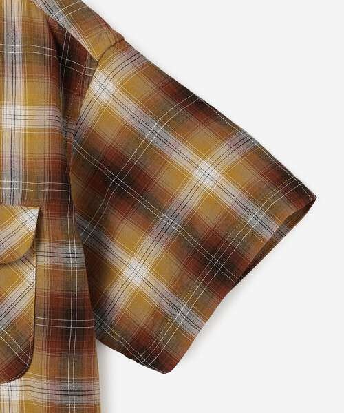 PENDLETON(ペンドルトン)の「PENDLETON | オープンカラー 半袖シャツ WOMEN(シャツ/ブラウス・レディース・ブルー系その他/グレー系その他/ブラウン系その他・S)」の12枚目の写真