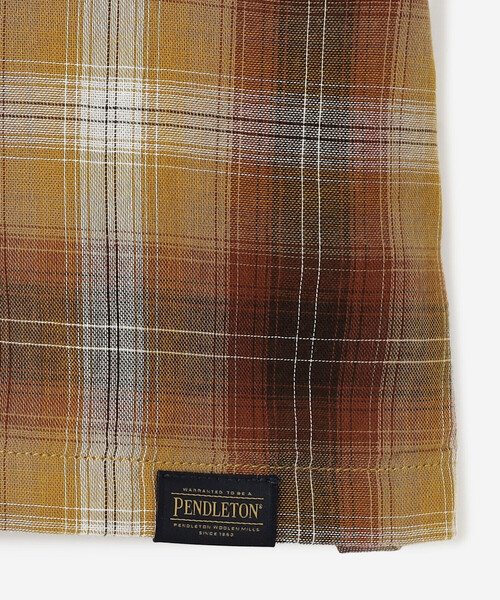 PENDLETON(ペンドルトン)の「PENDLETON | オープンカラー 半袖シャツ WOMEN(シャツ/ブラウス・レディース・ブルー系その他/グレー系その他/ブラウン系その他・S)」の11枚目の写真
