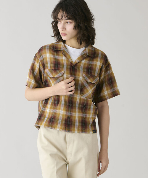 PENDLETON(ペンドルトン)の「PENDLETON | オープンカラー 半袖シャツ WOMEN(シャツ/ブラウス・レディース・ブルー系その他/グレー系その他/ブラウン系その他・S)」の18枚目の写真