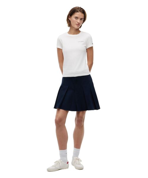tommy jeans(トミー ジーンズ)の「エッセンシャルロゴスリムTシャツ(Tシャツ/カットソー・レディース・イエロー/ホワイト/マルチ・LARGE/MEDIUM/SMALL/X-SMALL)」の18枚目の写真