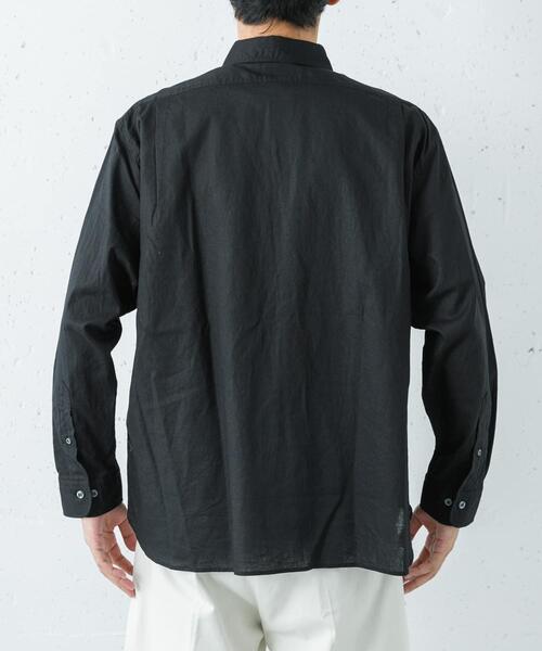 BROOKS BROTHERS（ブルックスブラザーズ）の「『別注』BROOKS BROTHERS×URBAN RESEARCH　SAFARI SHIRTS LONG-SLEEVE（シャツ/ブラウス・メンズ・ブラック/ブラウン・X-LARGE/LARGE/MEDIUM）」の8枚目の写真