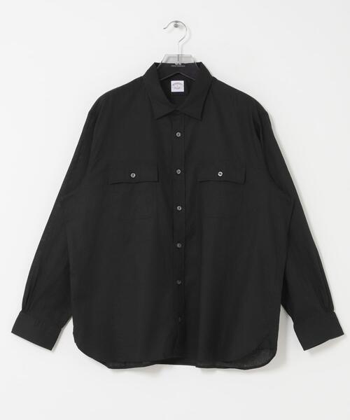 BROOKS BROTHERS（ブルックスブラザーズ）の「『別注』BROOKS BROTHERS×URBAN RESEARCH　SAFARI SHIRTS LONG-SLEEVE（シャツ/ブラウス・メンズ・ブラック/ブラウン・X-LARGE/LARGE/MEDIUM）」の9枚目の写真