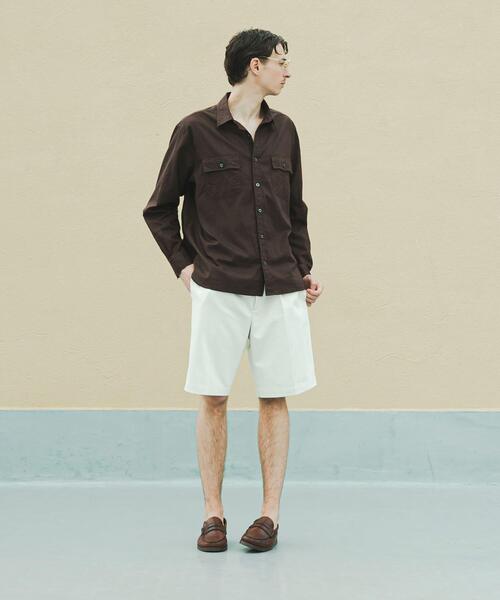 BROOKS BROTHERS（ブルックスブラザーズ）の「『別注』BROOKS BROTHERS×URBAN RESEARCH　SAFARI SHIRTS LONG-SLEEVE（シャツ/ブラウス・メンズ・ブラック/ブラウン・X-LARGE/LARGE/MEDIUM）」の14枚目の写真
