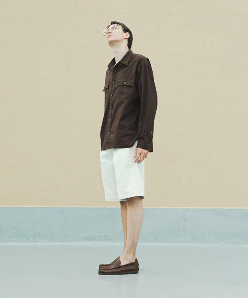 BROOKS BROTHERS（ブルックスブラザーズ）の「『別注』BROOKS BROTHERS×URBAN RESEARCH　SAFARI SHIRTS LONG-SLEEVE（シャツ/ブラウス・メンズ・ブラック/ブラウン・X-LARGE/LARGE/MEDIUM）」の15枚目の写真