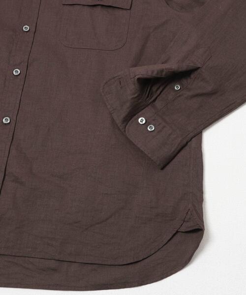 BROOKS BROTHERS（ブルックスブラザーズ）の「『別注』BROOKS BROTHERS×URBAN RESEARCH　SAFARI SHIRTS LONG-SLEEVE（シャツ/ブラウス・メンズ・ブラック/ブラウン・X-LARGE/LARGE/MEDIUM）」の22枚目の写真