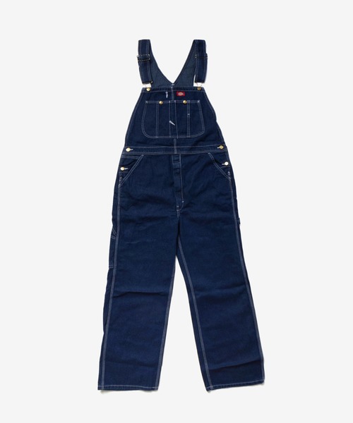 Dickies(ディッキーズ)の「Dickies / ディッキーズ DB100 11.75oz ヘビーウェイト オーバーオール(デニム/ダック)(サロペット/オーバーオール・メンズ・ブラック/インディゴブルー/ダークブラウン/ブラウン・32/34/38/36)」の4枚目の写真