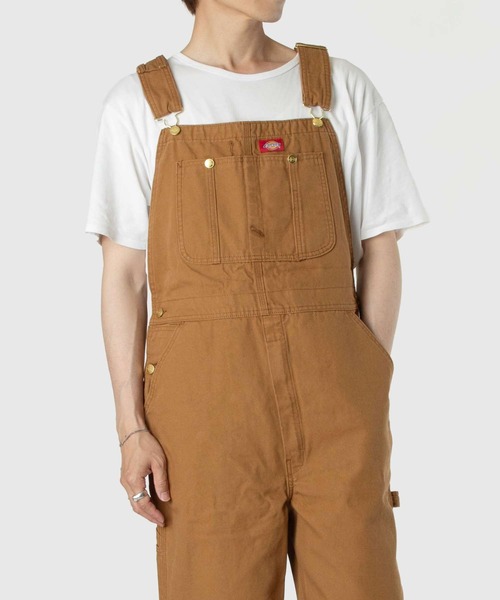 Dickies(ディッキーズ)の「Dickies / ディッキーズ DB100 11.75oz ヘビーウェイト オーバーオール(デニム/ダック)(サロペット/オーバーオール・メンズ・ブラック/インディゴブルー/ダークブラウン/ブラウン・32/34/38/36)」の8枚目の写真