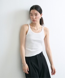 Basic Rib Sleeveless Top / ベーシックリブスリーブレストップ