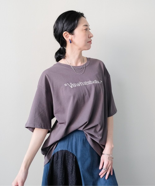 DOLLUPOOPS(ドールアップウップス)の「Dog Graphic Back Print T-shirt(ドッググラフィックバックプリントTシャツ)(Tシャツ/カットソー・レディース・イエロー/ブラック/チャコールグレー/オフホワイト・FREE)」の19枚目の写真