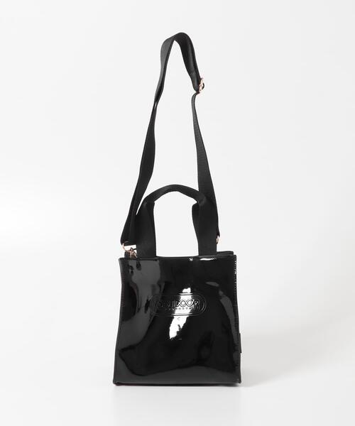 RODE SKO(ロデスコ)の「『別注』OUTDOOR PRODUCTS×hun RODESKO GLOSSY BAG(ショルダーバッグ・レディース・ブラック/ベージュ系その他・-)」の7枚目の写真