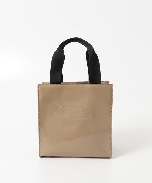 RODE SKO(ロデスコ)の「『別注』OUTDOOR PRODUCTS×hun RODESKO GLOSSY BAG(ショルダーバッグ・レディース・ブラック/ベージュ系その他・-)」の18枚目の写真