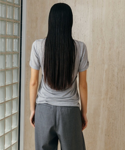 CREDONA(クレドナ)の「MARIN PANTS/マリンパンツ(スラックス・レディース・ブラック/グレー・0/1)」の11枚目の写真