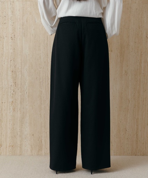 CREDONA(クレドナ)の「MARIN PANTS/マリンパンツ(スラックス・レディース・ブラック/グレー・0/1)」の20枚目の写真