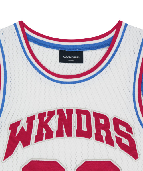 WKNDRS(ウィーキャンドース)の「OG バスケットボール ジャージ (アイボリー)(Tシャツ/カットソー・レディース・その他・MEDIUM/LARGE)」の3枚目の写真