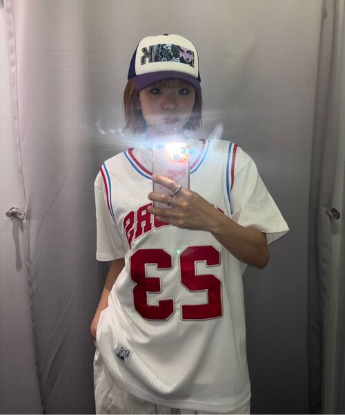WKNDRS(ウィーキャンドース)の「OG バスケットボール ジャージ (アイボリー)(Tシャツ/カットソー・レディース・その他・MEDIUM/LARGE)」の11枚目の写真
