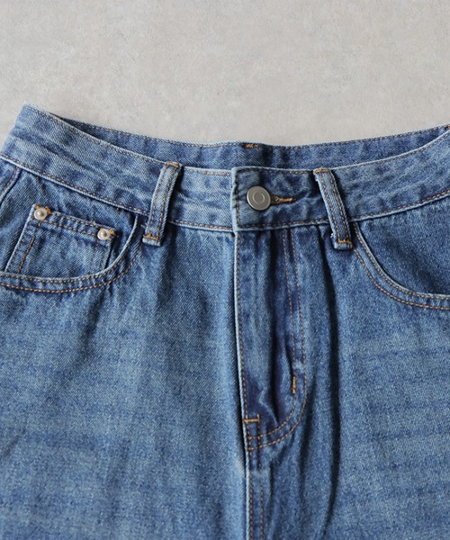 antiqua(アンティカ)の「ワイド カーブデニム(デニムパンツ・レディース・ブルー系その他・X-LARGE/MEDIUM)」の11枚目の写真