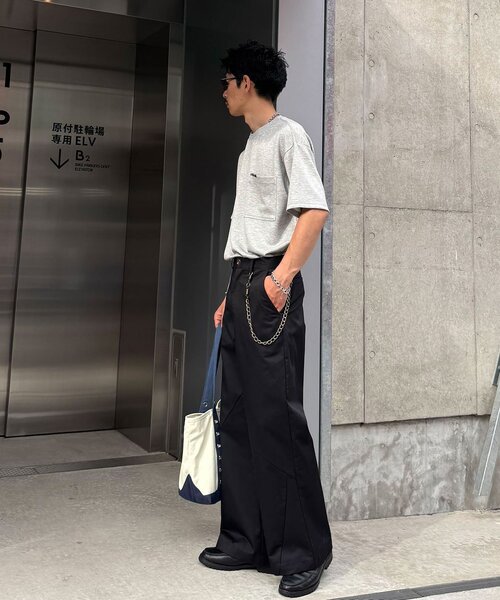 CIAOPANIC(チャオパニック)の「ワークチノパンツ(その他パンツ・メンズ・ベージュ/ブラック・MEDIUM/LARGE)」の7枚目の写真