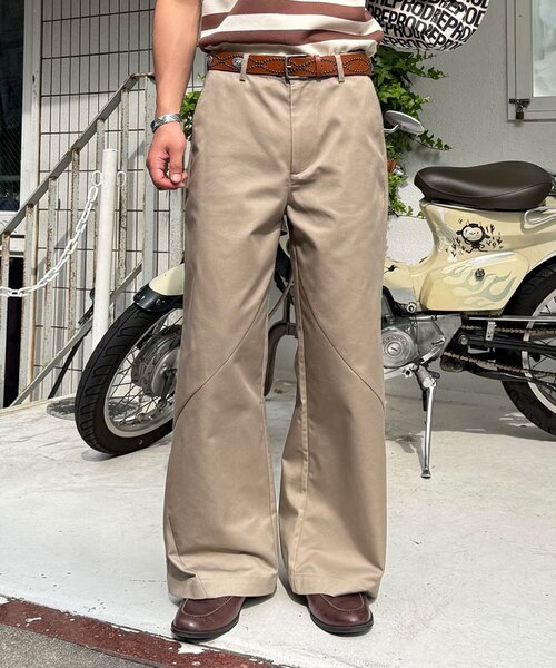 CIAOPANIC(チャオパニック)の「ワークチノパンツ(その他パンツ・メンズ・ベージュ/ブラック・MEDIUM/LARGE)」の9枚目の写真