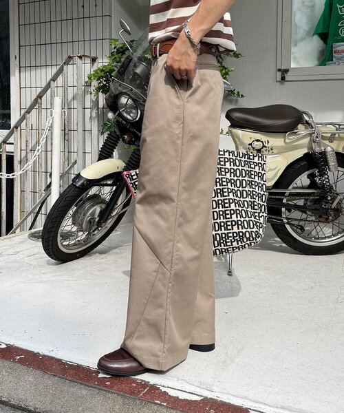 CIAOPANIC(チャオパニック)の「ワークチノパンツ(その他パンツ・メンズ・ベージュ/ブラック・MEDIUM/LARGE)」の10枚目の写真