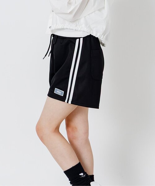 algy（アルジー）の「ラフに履けるハーフパンツ（その他パンツ・キッズ・サックスブルー/カーキ/ブラック・160/150/140/130）」の2枚目の写真