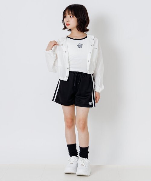 algy（アルジー）の「ラフに履けるハーフパンツ（その他パンツ・キッズ・サックスブルー/カーキ/ブラック・160/150/140/130）」の11枚目の写真