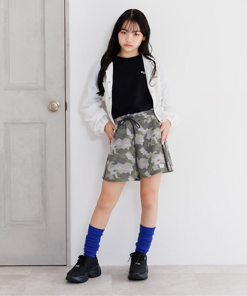algy（アルジー）の「ラフに履けるハーフパンツ（その他パンツ・キッズ・サックスブルー/カーキ/ブラック・160/150/140/130）」の15枚目の写真
