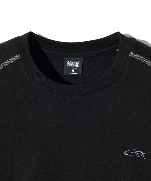 GAKKAI UNIONS(ガッカイユニオンズ)の「スパイラルメッシュ切り替えクロップTシャツブラック(Tシャツ/カットソー・レディース・その他・MEDIUM/LARGE/X-LARGE)」の5枚目の写真