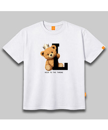 キングベア 半袖Tシャツ 男女共用 ビッグサイズ