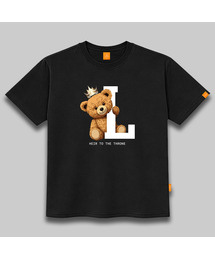 キングベア 半袖Tシャツ 男女共用 ビッグサイズ