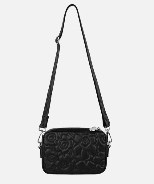 marimekko(マリメッコ)の「【バナー掲載特典付】《Unikko 60Th Anniversary》Unikko / Soft Gratha Unikko shoulder bag(ショルダーバッグ・レディース・ブラック・FREE)」の4枚目の写真