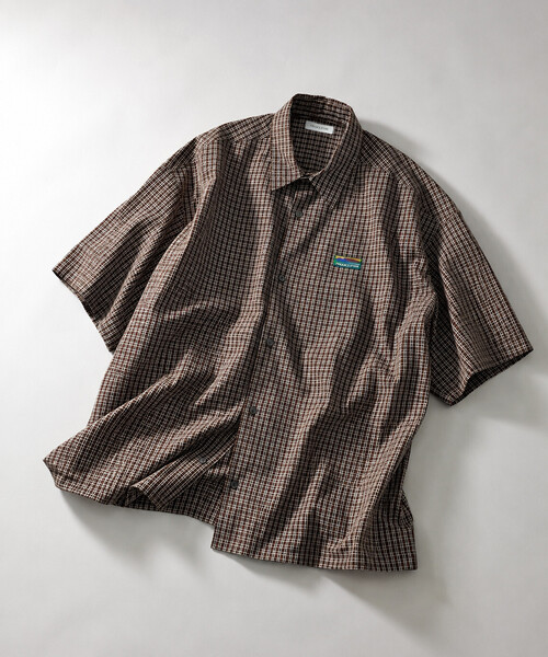 セール】限定展開 リラックスフィット ショートスリーブ チェック