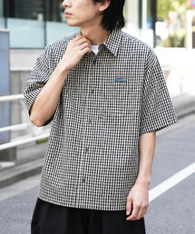 限定展開 リラックスフィット ショートスリーブ チェックシャツ /半袖