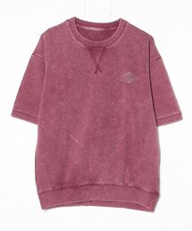 En serio TOKYO（エンソリオトーキョー）の「【SIDEWAYSTANCE】ラベルロゴ裏毛ピグメントライトスウェットTシャツ半袖トレーナー 70622（Tシャツ/カットソー）」