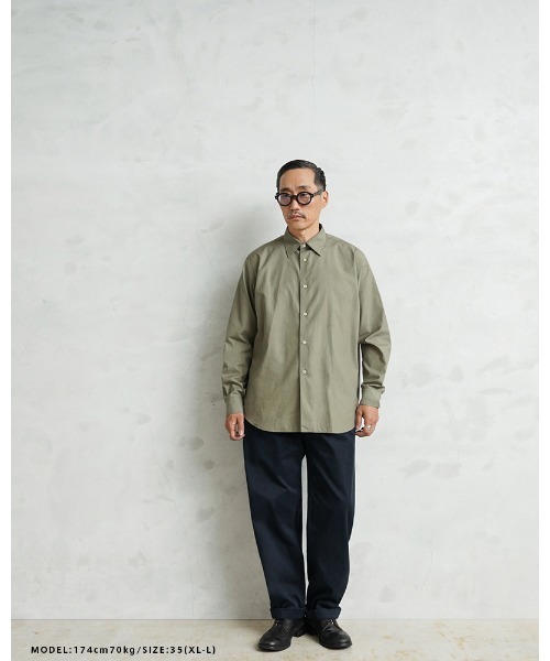 WAIPER.inc(ワイパーインク)の「WAIPER.inc フランス軍 1950~60年代 M-52 ヴィンテージ ツータック WESTPOINT チノトラウザー テーパード オーバーダイ【WP1003D】(チノパンツ・メンズ・ブラック/ネイビー/ベージュ系その他・L-Regular/L-Long)」の10枚目の写真