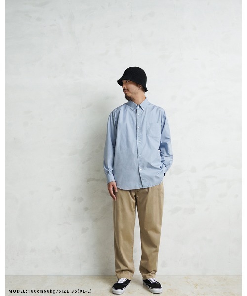 WAIPER.inc(ワイパーインク)の「WAIPER.inc フランス軍 1950~60年代 M-52 ヴィンテージ ツータック WESTPOINT チノトラウザー テーパード オーバーダイ【WP1003D】(チノパンツ・メンズ・ブラック/ネイビー/ベージュ系その他・L-Regular/L-Long)」の14枚目の写真